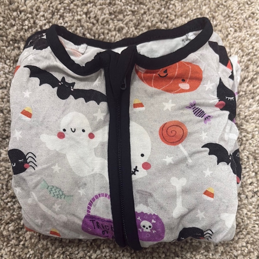 Little Sleepies Halloween Zippy